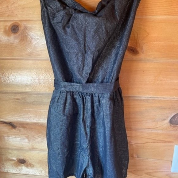 Sparkly Fun Strapless Women's Romper - Picture 3 of 4